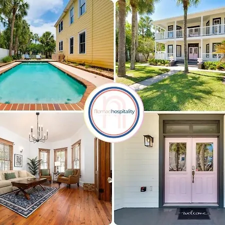 Be A Nomad - Charming Pool House 1 Block To Beach
